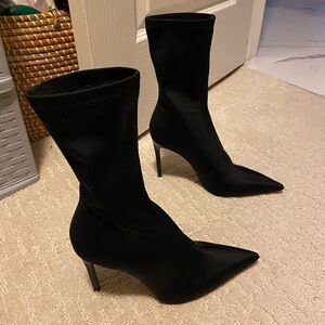 Steve Madden Elegant Black Heeled Boots